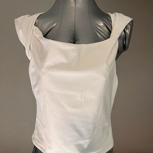 Cider Cream Draped Shoulder Camisole
